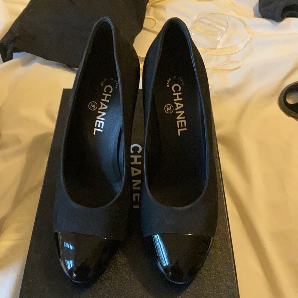 Chanel Pump with Pearl Heel